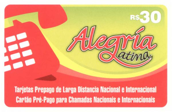 Alegria Latina R$30